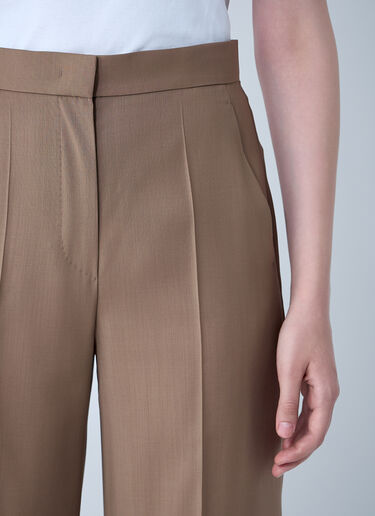 Wool Pants Max Mara Wool Pants Brown max0261002
