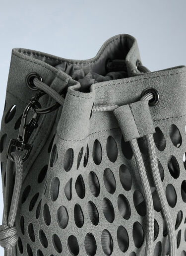 LN-CC® - Puma x _J.L-A.L_: Lattice Bucket Bag - Grey Puma x _J.L-A.L_ Lattice Bucket Bag Grey pum0366001
