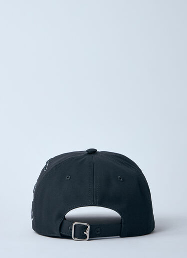 Burberry Logo Motif Baseball Cap Black bur0159049