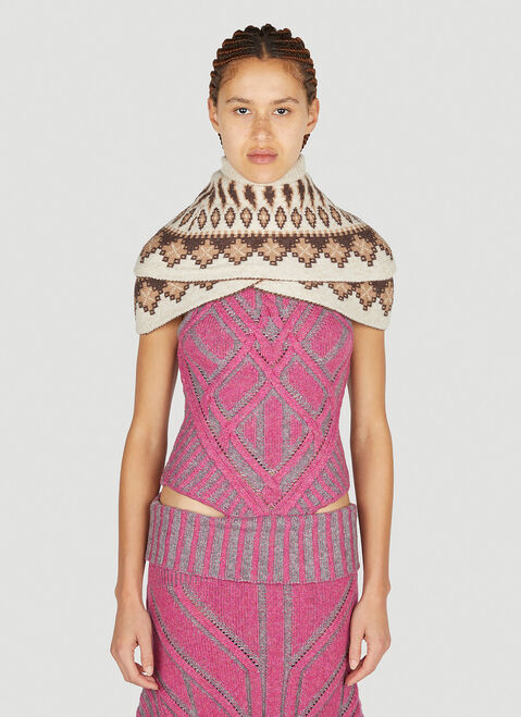 Paolina Russo Warrior Poncho Purple plr0250008