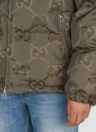 Gucci Jumbo GG Down Jacket Green guc0153038