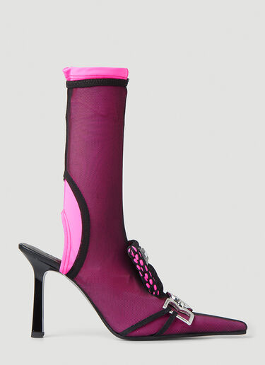 Ancuta Sarca Lima High Heel Sock Boots Pink anc0248005