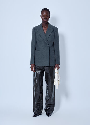 RÓHE Cup Detailed Blazer Grey roe0266001