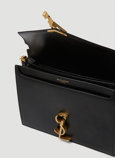 Cassandra Slider Chain Turtle-Embossed Leather Bag Saint Laurent Cassandra Slider Chain Turtle-Embossed Leather Bag Black sla0235031