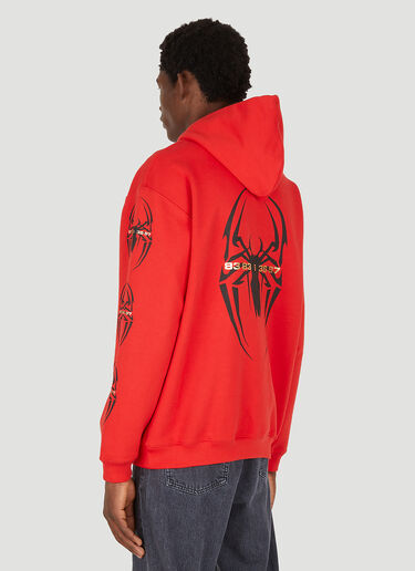 VTMNTS Spider Hooded Sweatshirt Red vtm0350014