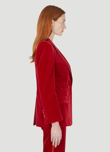 Gucci Sculpted Suit Blazer Red guc0247019