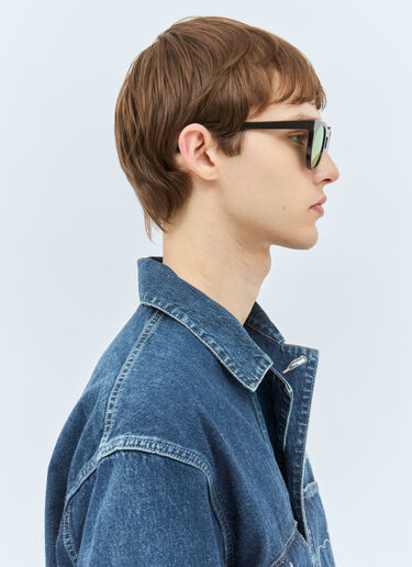 Clean Waves 타입 05 라운드 선글라스 블랙 clw0357010