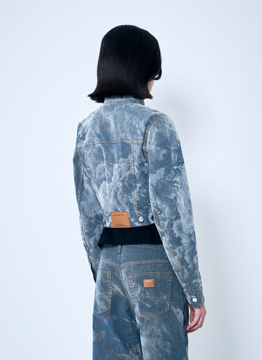 Alexander Wang Slim Trucker Jacket Grey awg0259026