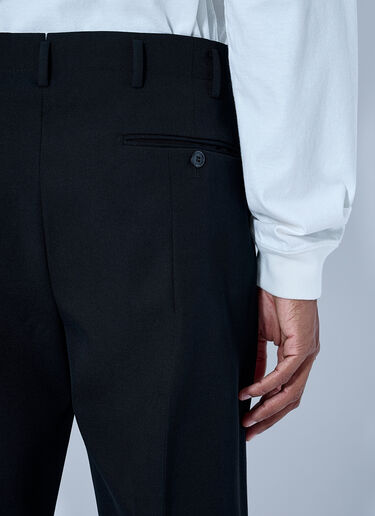 Prada Tailored Wool Trousers Black pra0166212
