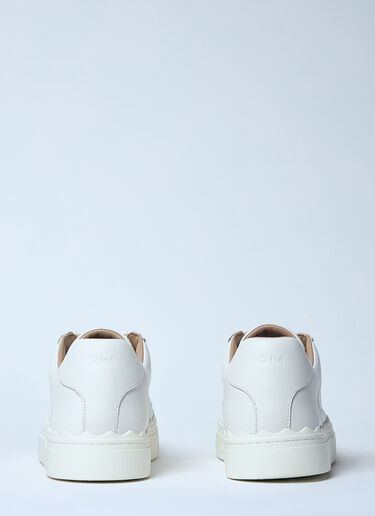 Chloé Lauren Leather Sneakers White chl0259054