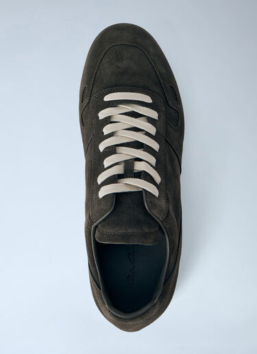 Rick Owens Minimal Sneakers Dark Green ric0164018