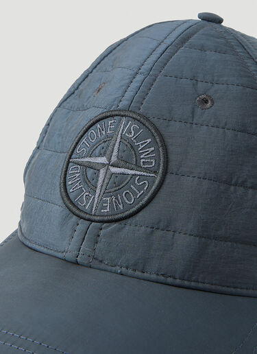 Stone Island Padded Compass Patch Cap Blue sto0150090