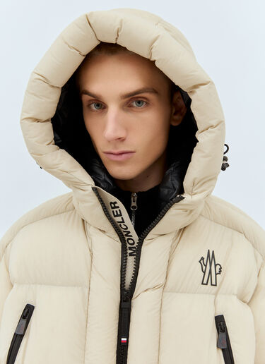 Moncler Grenoble Cherferie Short Down Jacket Cream mog0158001