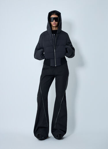 Hooded Down Jacket Rick Owens Hooded Down Jacket Black ric0261004