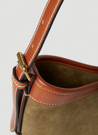 Isabel Marant Botsy Shoulder Bag Khaki ibm0251019