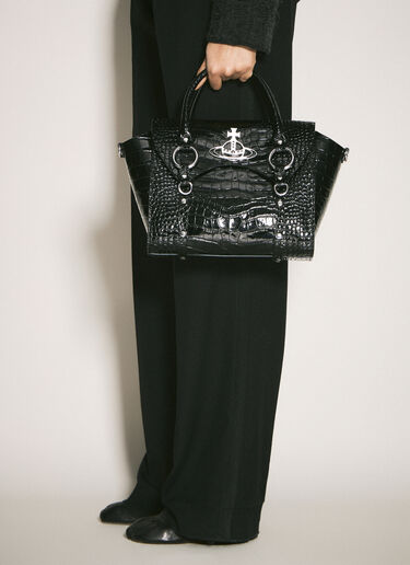 Vivienne Westwood Betty 中号手提包 黑色 vvw0259008