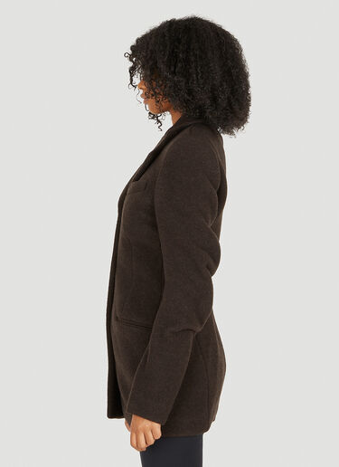 Alexander Wang Gathered Blazer Brown awg0250008