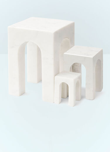 Gejst Arkis Bookend Trio White wps0691340