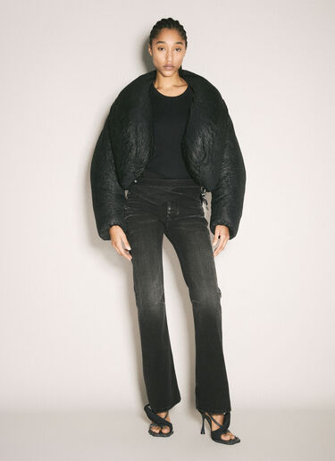 Y/Project Cropped Puffer Jacket Black ypr0258006