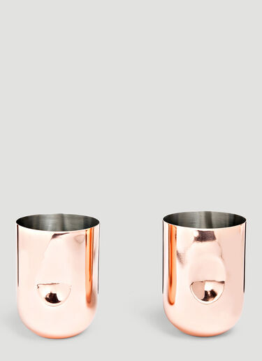 Tom Dixon Plum Moscow Mule Mugs Pink wps0638130