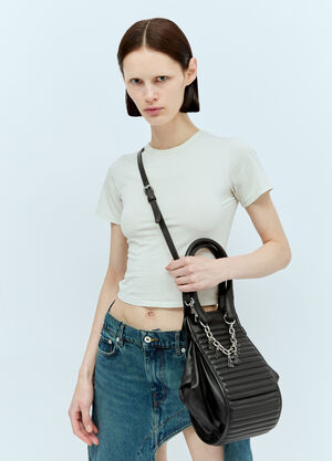 Balenciaga Nille-Sh Shoulder Bag Black bal0257053