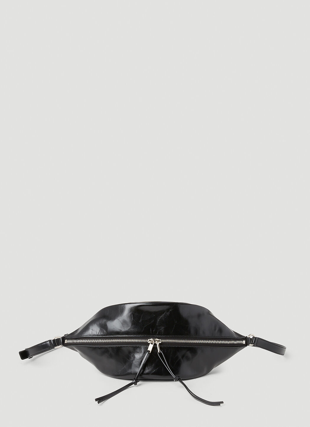 Jil Sander Zip Belt Bag Black jil0153022