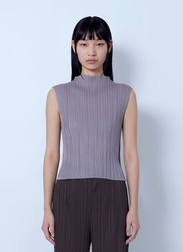 LN-CC® - Pleats Please Issey Miyake: August Shirt - Purple Pleats Please Issey Miyake August Shirt Purple plp0266021