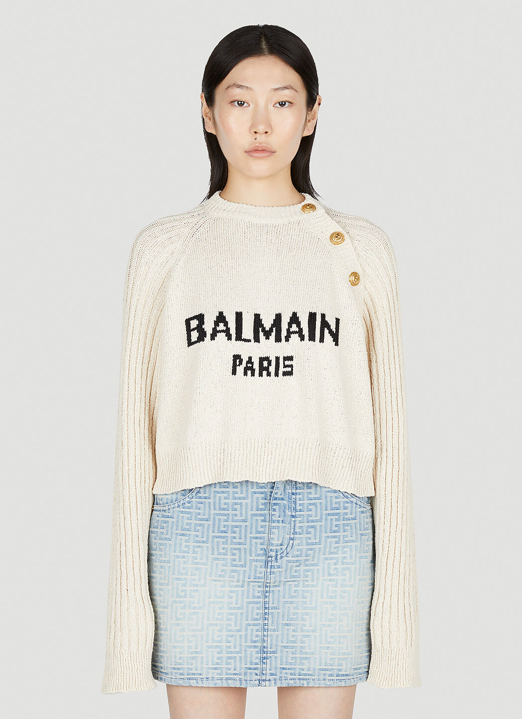 Balmain best sale logo sweater