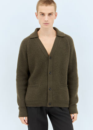 MHL by Margaret Howell Collared Cardigan Brown mhl0158002