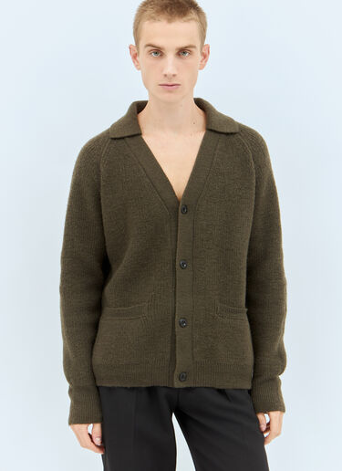 MHL by Margaret Howell カラーカーディガン カーキ mhl0158003
