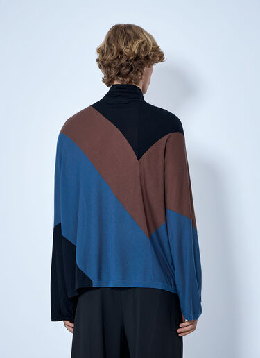 LN-CC® - Kiko Kostadinov: Sigo Knit Pullover - Black Kiko Kostadinov Sigo Knit Pullover Black kko0165009