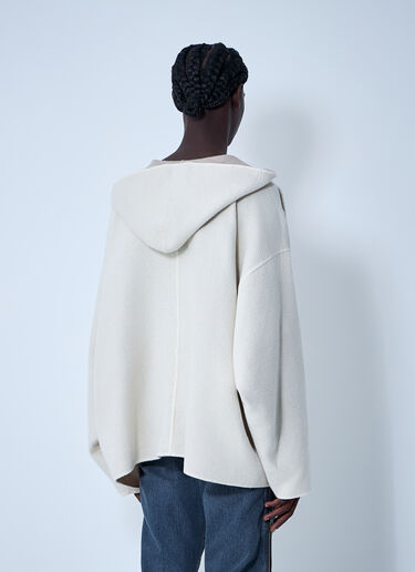 Rick Owens Kaftan Sweater White ric0162008