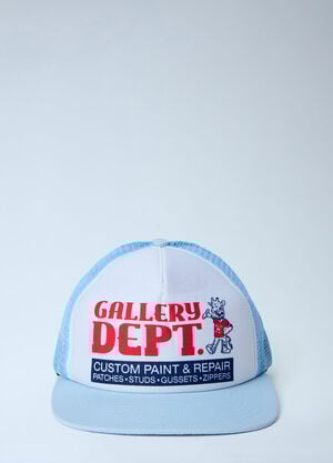 Gallery Dept. Trucker Cap with Mesh Panels Blue gdp0164025