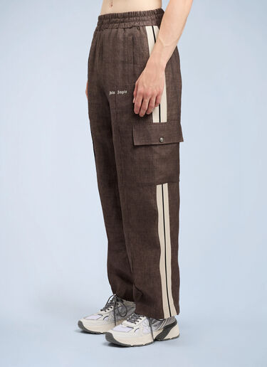 Palm Angels Classic Logo Track Pants Brown pma0164145