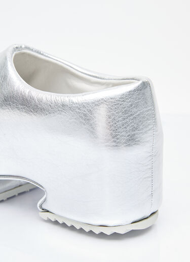 Yume Yume Metallic Platform Clog Silver yum0255001