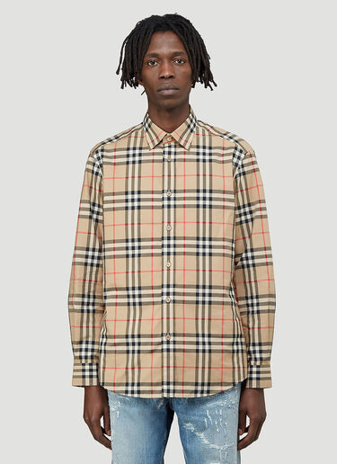 Burberry Caxton Vintage-Check Shirt Beige bur0143012