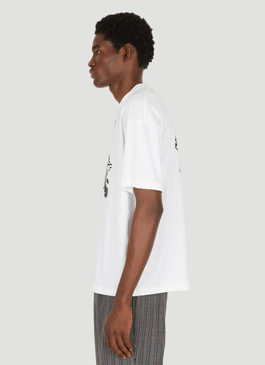 VTMNTS Crazy Eiffel Tower T-Shirt White vtm0350012