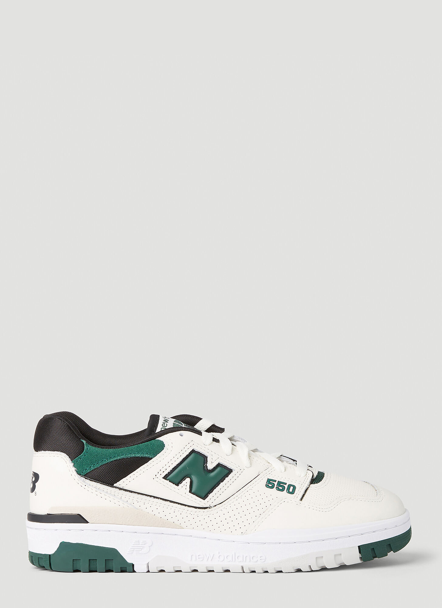 Shop New Balance 550 Sneakers In Green