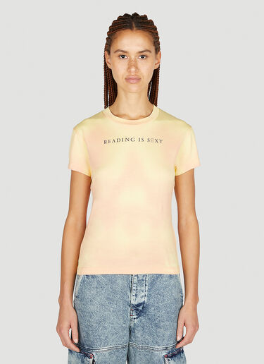 Acne Studios Heat Reactive T-Shirt Yellow acn0251042