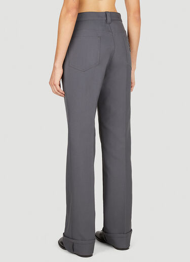 Miu Miu Classic Suiting Pants Grey miu0252008