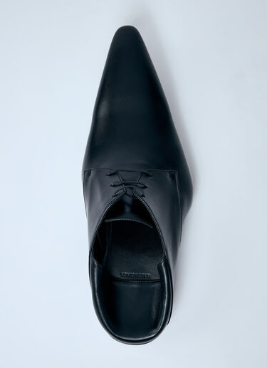 Balenciaga Opera Derby Lace-Up Shoes Black bal0159024