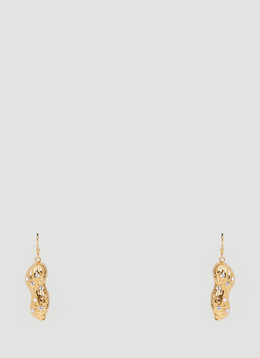 Marni 吊饰耳环 金色 mni0255042