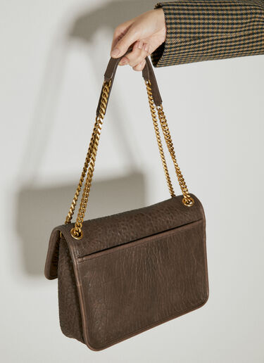 Saint Laurent Medium Niki Shoulder Bag Dark Brown sla0254118