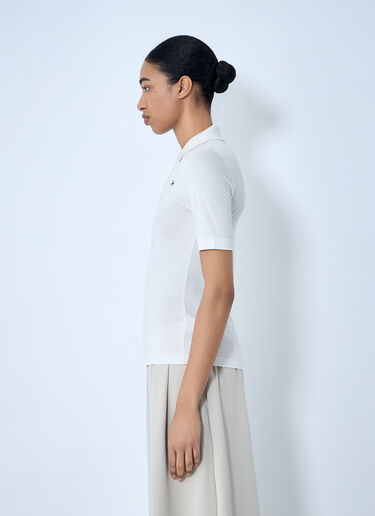 Lacoste Piqué Knit Polo Shirt White lac0264006