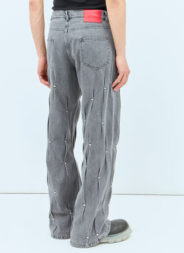 Kusikohc Multi Rivet Jeans Grey kus0156005