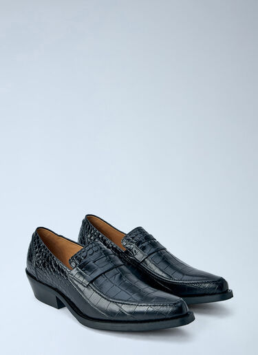 LN-CC® - Our Legacy: Cypher Loafers - Black Our Legacy Cypher Loafers Black our0165001