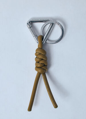 Vivienne Westwood Triangle Knot Keyring Black vvw0159023