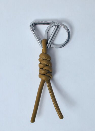 Bottega Veneta Triangle Knot Keyring Yellow bov0159016
