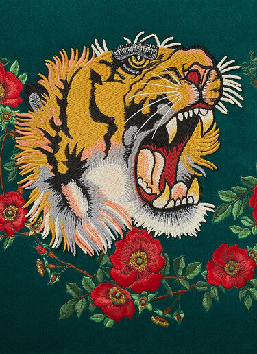 Gucci Tiger Cushion Green wps0638410