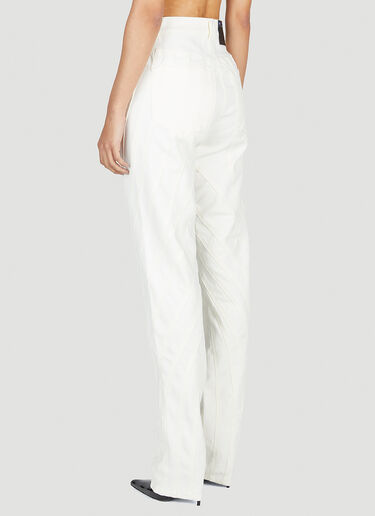 Mugler Panel Jeans White mug0252024